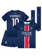 Paris Saint-Germain Ousmane Dembele #10 Dječji Domaci Dres kompleti 2024-25 Kratak Rukavima (+ kratke hlače)